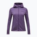 Moteriškas žygio džemperis Peak Performance Light Zip Hood montana grape 5