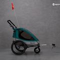 Qeridoo Sportrex2 dviguba dviračių priekaba mėlyna Q-SR2-21-P 9