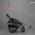 Qeridoo Kidgoo1 Sport pilka vienvietė dviračių priekaba Q8S-20-G 12