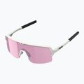 Akiniai nuo saulės Tripoint 008 Lake Prespa matt metallic white/brown/pink multi 5