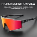 Akiniai nuo saulės Rockbros 14110012 Polarized grey/red 2