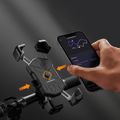 Laikiklis telefonui dviratyje Rockbros 25210030001 Phone Holder black 4