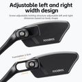 Veidrodėlis dviračiui Rockbros 26210007001 Mirror 1 pcs Left black 3