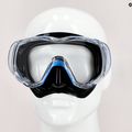 TUSA Tri-Quest Fd nardymo kaukė juoda/mėlyna M-3001 3