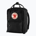 Fjällräven Kanken Mini 550 vaikiška turistinė kuprinė juoda 3