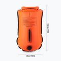 Apsauginis plūduras BuddySwim LLS Dry Bag 20 l orange 3