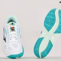 Moteriški teniso bateliai Mizuno Break Shot 3 AC white and green 61GA212623 14
