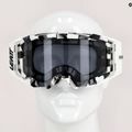 Leatt Velocity 5.5 checker/smoke dviratininkų akiniai 8022010350 9