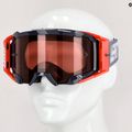 Leatt Velocity 5.5 graphene/rose dviratininkų akiniai 8022010360 9