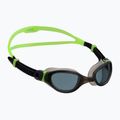 Zoggs Phantom 2.0 black/lime/tint smoke vaikiški plaukimo akiniai 461312