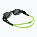 Zoggs Phantom 2.0 black/lime/tint smoke vaikiški plaukimo akiniai 461312 4