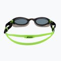 Zoggs Phantom 2.0 black/lime/tint smoke vaikiški plaukimo akiniai 461312 5