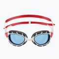 Plaukimo akiniai Zoggs Predator white/ red/ tint blue 2