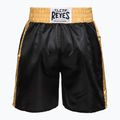 Vyriški bokso šortai Cleto Reyes Satin Boxing black/gold 2