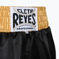 Vyriški bokso šortai Cleto Reyes Satin Boxing black/gold 3