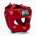 Bokso šalmas Cleto Reyes su smailia veido dalimi, raudonas nailonas