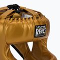 Bokso šalmas Cleto Reyes With Round Face Bar gold 4