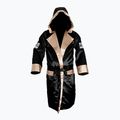 Bokso chalatas Cleto Reyes Satin Boxing Hoodie black/gold 2