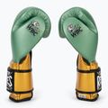 Bokso pirštinės Cleto Reyes Velcro Sparring metalic green/gold wbc 4