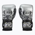 Bokso pirštinės Cleto Reyes Velcro Sparring silver/black 2