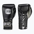 Bokso pirštinės Cleto Reyes Lace Up Sparring juodos spalvos