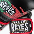 Bokso pirštinės Cleto Reyes Velcro Sparring black/red/white green red 5