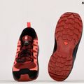 Salomon XA Pro V8 vaikiški bėgimo bateliai dahlia/black/pord 18