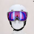 Moteriškas slidinėjimo šalmas Salomon Icon Lt Visor white L41199700 9