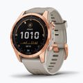 Garmin Fenix 7S Solar Hrm Elevate Ox laikrodis smėlio 010-02539-11