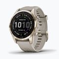 Garmin Fenix 7S Sapphire Solar Hrm Elevate Ox laikrodis auksinis 010-02539-21