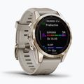Garmin Fenix 7S Sapphire Solar Hrm Elevate Ox laikrodis auksinis 010-02539-21 3