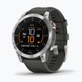Garmin Epix 2 Hrm Elevate Ox laikrodis sidabrinis 010-02582-01