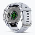 Laikrodis Garmin Fenix 8 43 mm Amoled silver/white stone 2