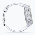 Laikrodis Garmin Fenix 8 43 mm Amoled silver/white stone 6