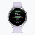 Laikrodis Garmin Venu 4 41 mm silver/perwinkle