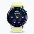 Laikrodis Garmin Venu 4 45 mm silver/citron 3