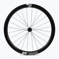 DT Swiss ERC 1400 DI 700C CL 45 12/100 anglies juodos spalvos priekinis dviračio ratas WERC140AIDXCA18229