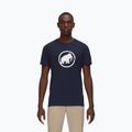 Mammut Classic vyriški trekingo marškinėliai tamsiai mėlyni 2