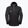Mammut Rime Light IN Flex Vyriška pūkinė striukė su gobtuvu juodos spalvos 5