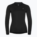 Termoaktyvūs moteriški marškinėliai ilgomis rankovėmis ODLO Active Warm Bl Top Crew Neck black 3