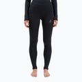Moteriškos termoaktyvios kelnės ODLO Fundamentals Active Warm Bl Bottom Long juodos spalvos