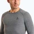 Termoaktyvūs vyriški marškinėliai ilgomis rankovėmis ODLO Active Warm Bl Top Crew Neck odlo steel grey melange 3