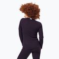 Moteriški termoaktyvūs marškinėliai ODLO Warm Originals Stripes Bl Top Crew Neck dark saphire 3