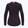 Termoaktyvūs moteriški marškinėliai ilgomis rankovėmis ODLO Warm Originals Stripes Bl Top Crew Neck dark saphire 5