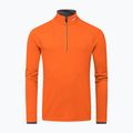 KJUS vyriškas Feel Half-Zip oranžinis slidinėjimo džemperis MS25-E06