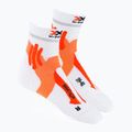 Vyriškos X-Socks Marathon 4.0 U oranžinės ir baltos bėgimo kojinės RS11S19U-W017