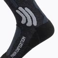 "X-Socks Trek Expedition" opal black/dolomite grey melanžinės trekingo kojinės 3