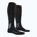 "X-Socks Trek Expedition" opal black/dolomite grey melanžinės trekingo kojinės 5