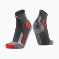 Vyriškos kojinės X-Socks Trek Outdoor Low Cut anthracite/red