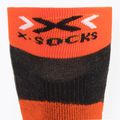 X-Socks Ski Control 4.0 juodos/oranžinės slidinėjimo kojinės XSSSKCW19U 4